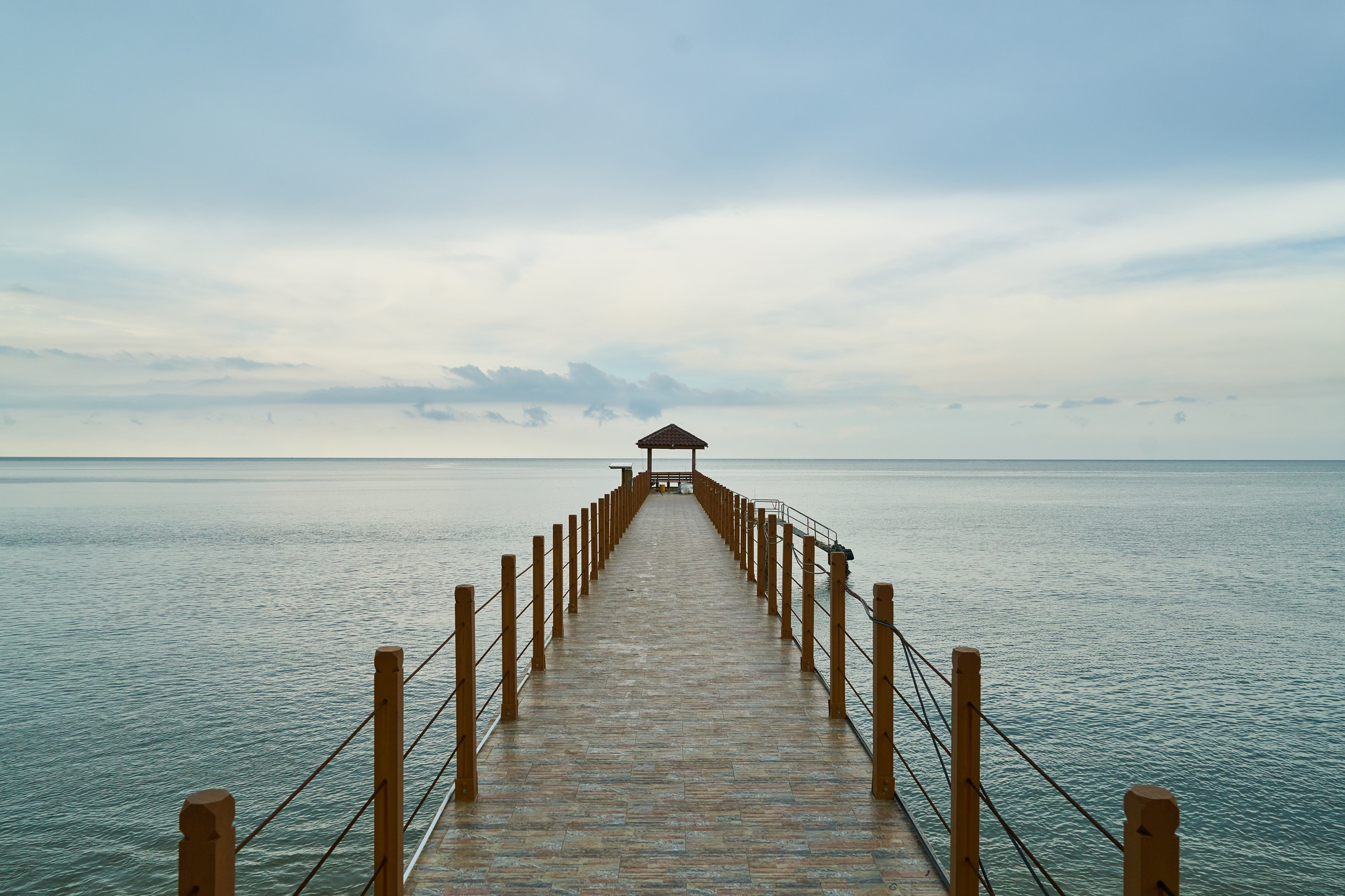 Pier by the Ocean