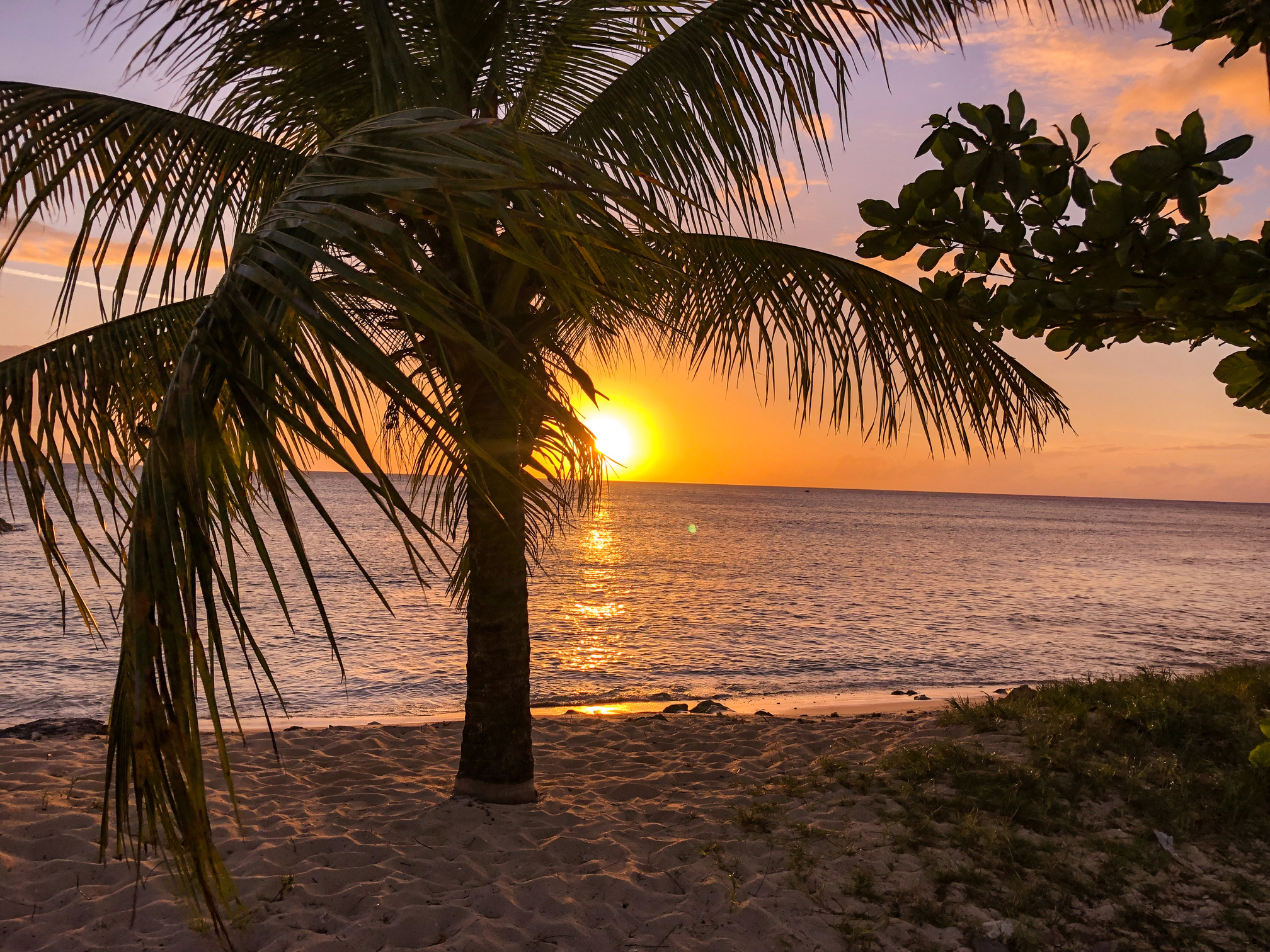 Sunset in Guadeloupe